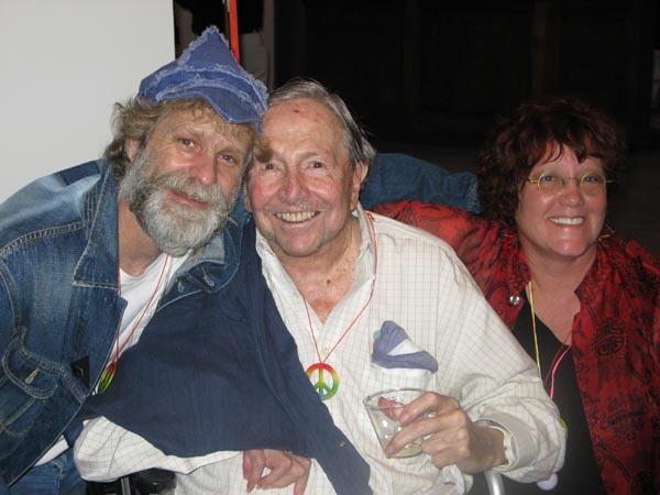 Lawrence Voytek, Bob Rauschenberg and Mary Voytek
