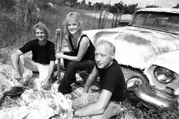 left to right: Lawrence Voytek, Kat Epple, and Michael St. Amand